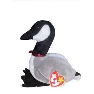TY Beanie Baby - Loosy the Canadian Goose - Mint Condition w/Tags 03/29/1998